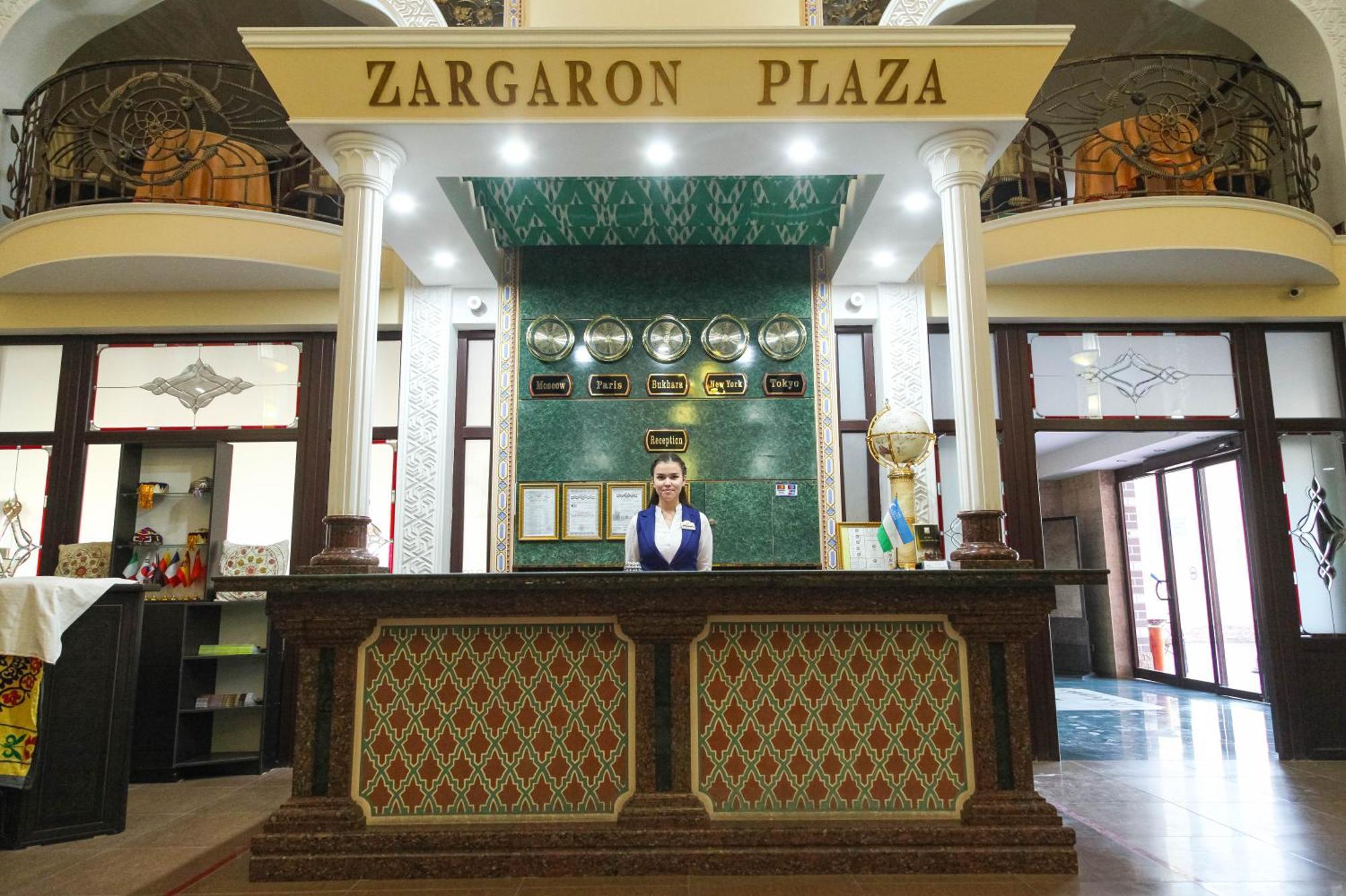 Hotel Zargaron Plaza Buchara Exterior foto